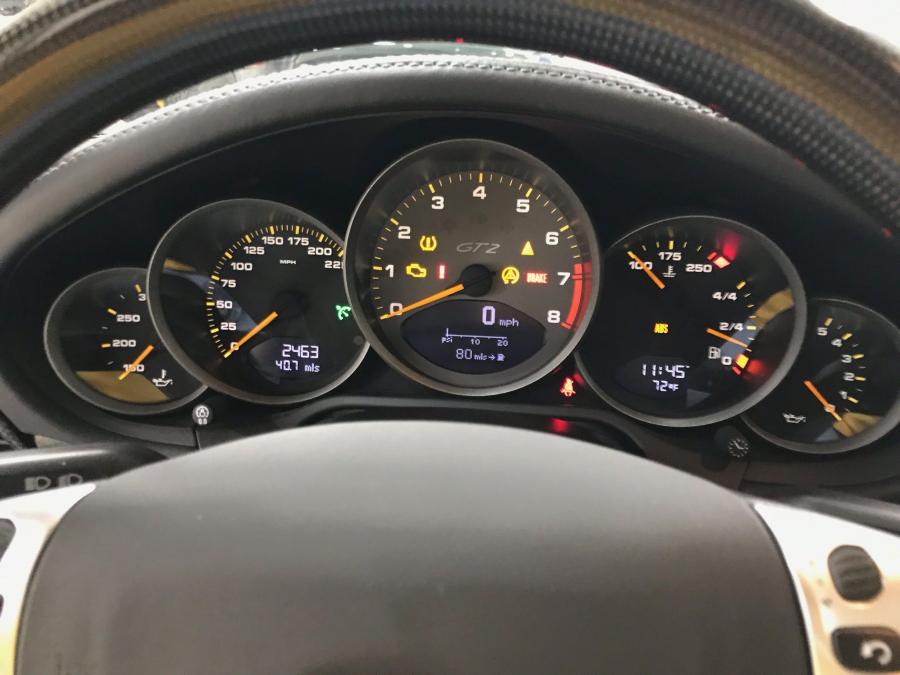 Панель приборов Porsche 911 GT2 (997) 2008 года  (NA) (фото 44 из 107)